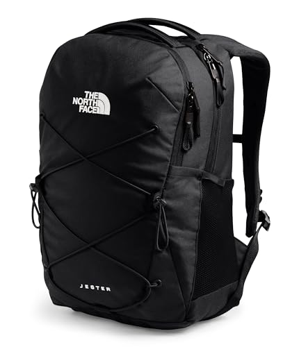 The North Face Women's Jester Everyday Laptop Backpack - Commuter Travel Bag, Laptop Sleeve, Water-Repellent, TNF Black-NPF, One Size - color: Tnf Black-npf