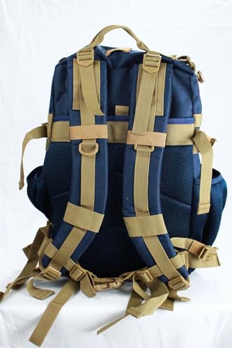 Bash Athletics 45L Tactical Gym Backpack - color: Navy