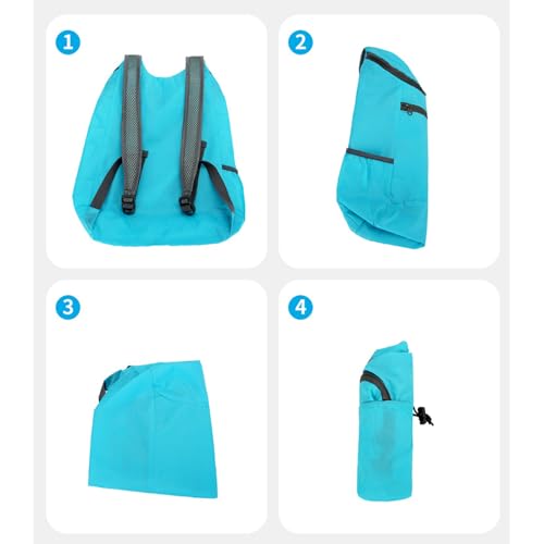 20L Hiking Daypack,Water Resistant Lightweight Packable Small Backpack for Travel Camping Outdoor,Dark Grey - color: Grey
