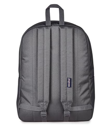JanSport SuperBreak One Backpack - Durable, Lightweight Bag with 1 Main Compartment, Front Utility Pocket with Built-in Organizer, Premium Backpack, Smokey Grit - color: Smokey Grit