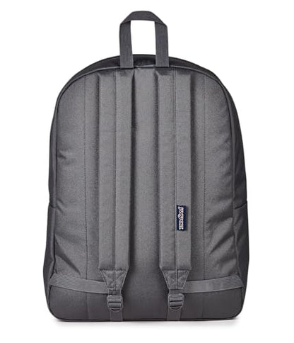 JanSport SuperBreak One Backpack - Durable, Lightweight Bag with 1 Main Compartment, Front Utility Pocket with Built-in Organizer, Premium Backpack, Smokey Grit - color: Smokey Grit