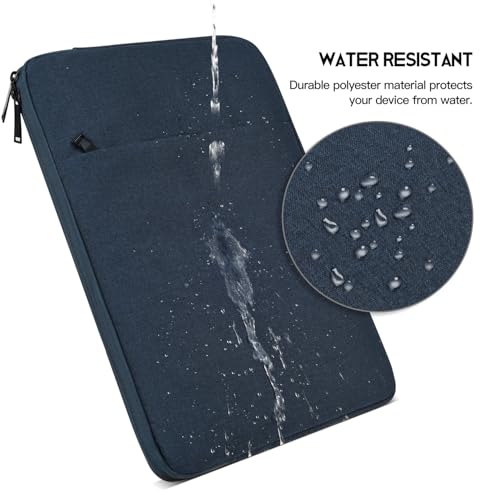 17.3 inch Laptop Sleeve Case for HP Pavilion 17/Envy 17, Dell Inspiron 17/Dell G3 G7, ASUS VivoBook Pro 17, Lenovo Ideapad 17, Acer Aspire 17, Computer Sleeve 17 inch Laptop Carrying Bag - color: Navy Blue, size: 17.3 inch