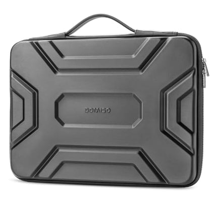 DOMISO 17 inch Laptop Sleeve with Handle, Shockproof and Waterproof EVA Protective Laptop case, Laptop Sleeves for 17.3" HP Dell Asus Laptop, Dark Grey - color: Dark Grey, size: 17.3 inch