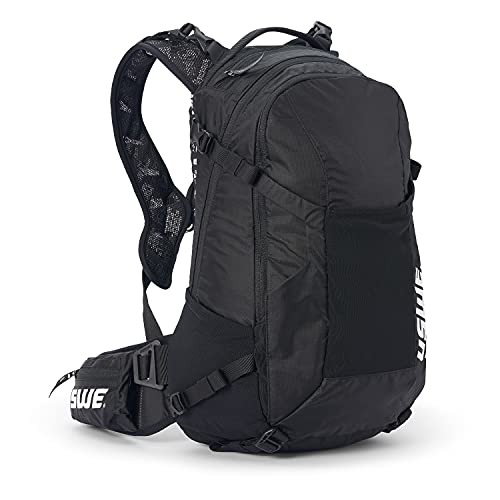 USWE Shred 25L Backpack, a High End Daypack for MTB, E-MTB, Mountain Bike, Black - style: 25l Black