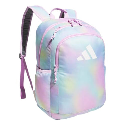 adidas Kids Affiliate Backpack – School Bag for Girls and Boys, 27L, Halftone Gradient Bliss Lilac/Bliss Lilac Purple, OSFA - color: Halftone Gradient Bliss Lilac/Bliss Lilac Purple