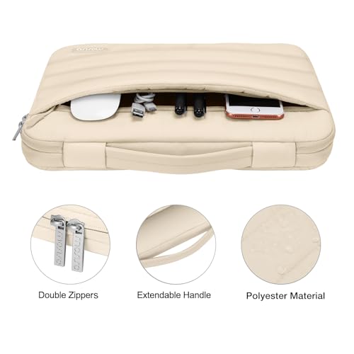 MOSISO Compatible with MacBook Air 15 inch Case M5 2026 M4 2025 M3 2024 M2 2023 A3448 A3241 A3114 A2941, Plastic Hard Shell Case&Puffy Sleeve Bag&Keyboard Skin&Webcam Cover&Screen Film, Starlight - color: Starlight