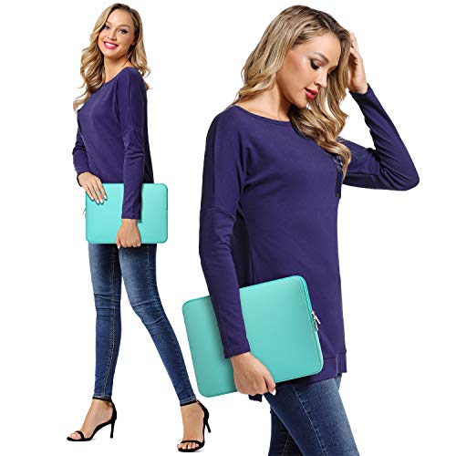 CCPK 11.6 inch Laptop Case Compatible with 12 inch MacBook Air 11 inch ASUS Vivobook Go Lenovo 100e Gen 4 Acer Gateway Chromebook 311 Computer Accessories Bag Sleeve Cover Carrying Case 11 inch, Mint - color: Mint Green, size: 11.6" / Old 11-12 Inch MacBo