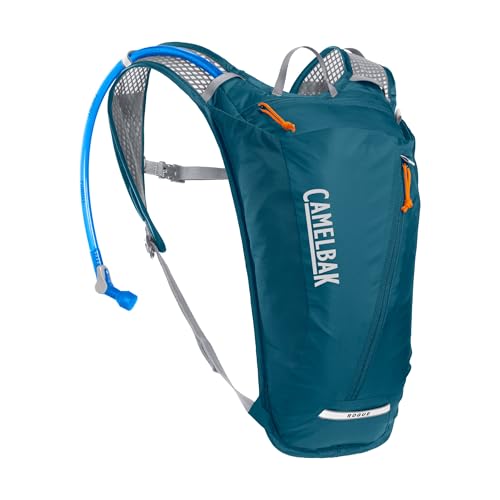 CamelBak Rogue Light 7 Hydration Backpack with Crux Reservoir, Lightweight Ventilated Design for Biking and Hiking - color: Moroccan Blue 2.0