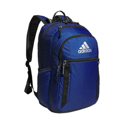 adidas Excel 7 School Backpack for Laptop, Gym and Travel, 34L, Bold Twill Bright Royal- Legend Ink/Black/Silver Metallic/7, OSFA - color: Bold Twill Bright Royal- Legend Ink/Black/Silver Metallic/7, size: One Size