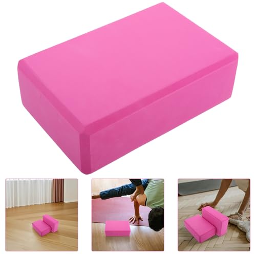 KESYOO 2pcs Eva Non-slip Yoga Blocks High-density Supportive Foam Bricks for Balance Training and Stretching Adults and Fitness Pilates