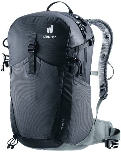 Deuter Unisex Trail 25L Hiking Backpack, 25 Liter - color: Black-shale