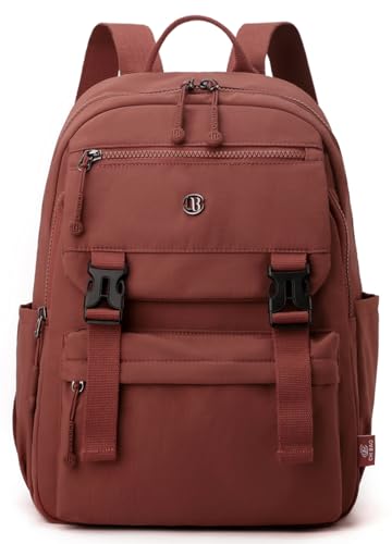 Backpack Purse for Women Small Backpack Nylon Travel Backpack - color: Red