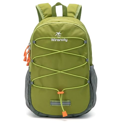 Small Hiking Backpack for Kids Boys or Girls, Ages 3-6, Fit Outdoor Sport Adventure (Armygreen, Small) - color: Armygreen
