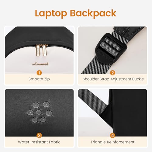 LOVEVOOK Mini Backpack Purse for Women, Small Puffer Lightweight Backpack, Casual Daily Daypack Purse for Women, back pack with Anti-theft Pocket for Travel-Black and Beige - color: Beige Black