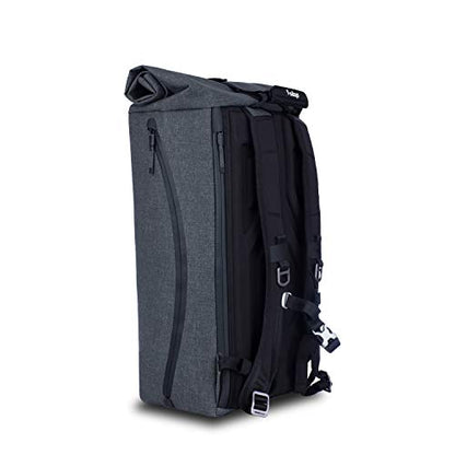 f-stop - Dyota 20 Expandable Roll Top Camera Backpack for DSLR, Mirrorless, Urban, Travel Photography (Grey) - color: Grey