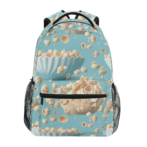 Sport Backpack for Men Women Waterproof Backpack With Water Bottle Pocket with Chest Strap for College Work Instant Oatmeal Italian Style - color: Multicolor04