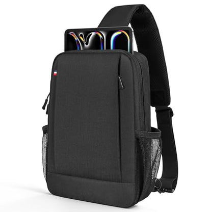 Tablet Sleeve Shoulder Bag for 2026 13 inch iPad Air M4 M3 M2/ iPad Pro 13 M4 M5, 2026 MacBook Neo A18 Pro A3404, iPad Pro 12.9 Carrying Travel Case Bag, Fit Magic Keyboard - size: 12.9-13 Inch