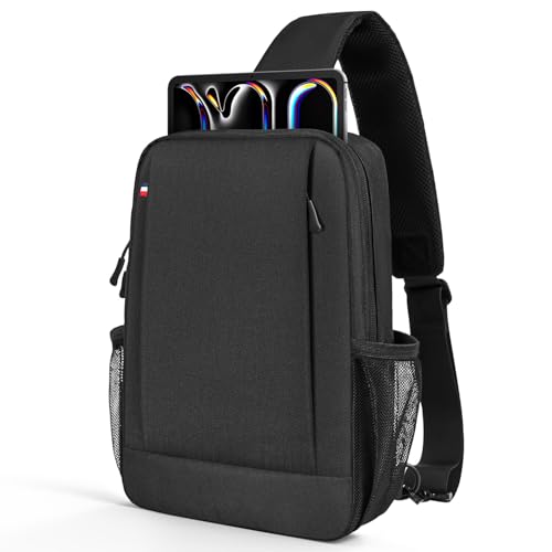 Tablet Sleeve Shoulder Bag for 2026 13 inch iPad Air M4 M3 M2/ iPad Pro 13 M4 M5, 2026 MacBook Neo A18 Pro A3404, iPad Pro 12.9 Carrying Travel Case Bag, Fit Magic Keyboard - size: 12.9-13 Inch