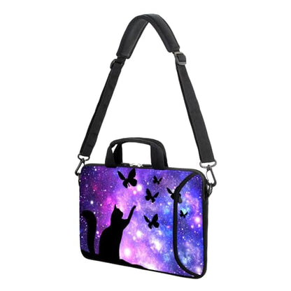 17" Shoulder Bag Adjustable shoulder strap Laptop sleeve Carrying case with mouse and power adapter storage bag (RYJD-17-7) - color: Ryjd-17-7