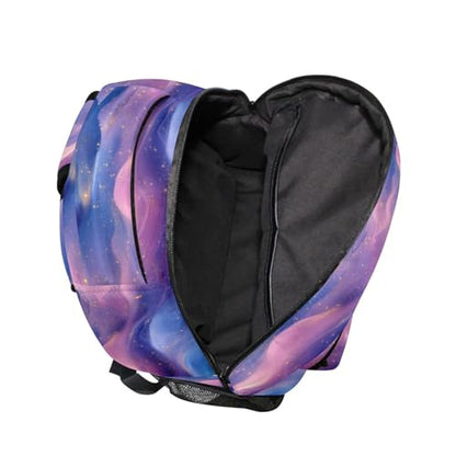 Day Backpack for Teacher Nurse Fashion Travel Laptop Backpack with Chest Strap for Travel Trip Blue Purple - color: Multicolor10