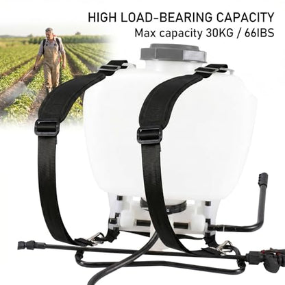 Backpack Sprayer Replacement Straps Padded Shoulder Straps, Adjustable Backpack Chest Strap, Solo Backpacks Sprayer Parts, Including Chapin 60114, 61800, 63924, 60124 Series and More