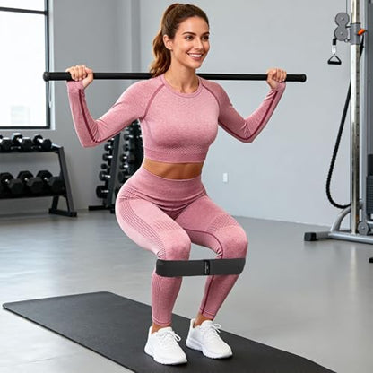 3 PCS Resistances Bands, Yoga Fitness Elastic Resistances Bands Set, Workout for Booty Legs, Elastic Pilates Flexbands - color: 3-pack (1 light gray + 1 gray + 1 black)