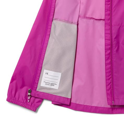 Columbia Girls' Switchback II Jacket - color: Bright Plum, size: Large