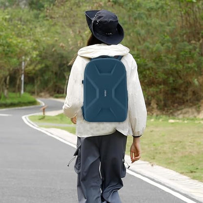 MOSISO Camera Backpack,DSLR/SLR/Mirrorless Photography Camera Bag Full Open Waterproof Hardshell Bag with Insert&Tripod Holder&Laptop Compartment Compatible with Canon/Nikon/Sony, Teal Blue - color: Teal Blue