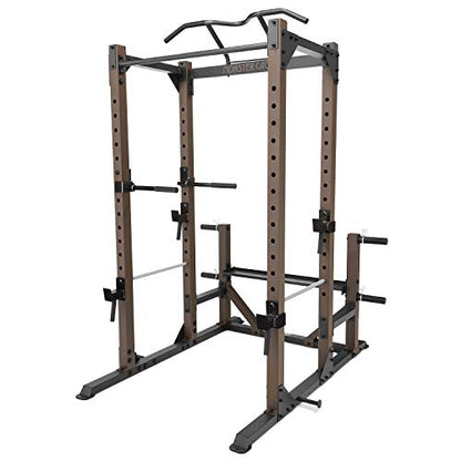Steelbody Industrial Inspired Heavy Duty Home Gym System for Bodybuilding and Strength Training Available for Full Cage, Squat Rack and Power Tower - color: Kodiak Brown - Monster