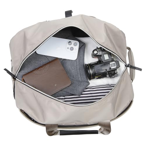 Kenneth Cole REACTION Emma 15" Convertible Duffel Carry On for Gym and Travel Bag, Rye - color: Rye, size: Carry-On 15-Inch