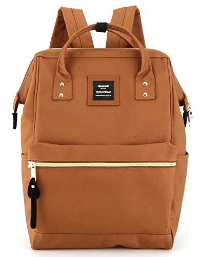 Himawari Laptop Backpack for Women&Men,Wide Open Large USB Charging Port 15.6 Inch Laptop Doctor College Work Bag (9001 - Caramel) - color: 9001 - Caramel