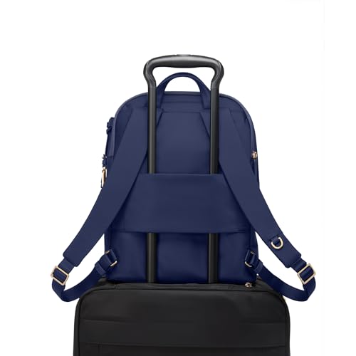 Tumi Unisex Halsey Backpack, Indigo/Light Gold, One Size - color: Indigo/Light Gold