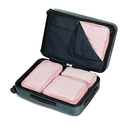 Away Insider Packing Cubes Set of 4 – Lightweight Travel Organizers for Luggage, Suitcases & Carry-On Bags, Blush Pink - color: Blush Pink
