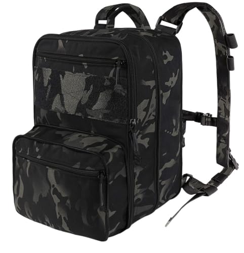 KRYDEX Tactical Expandable Backpack MOLLE Backpack for Travelling Hiking Hunting (MK) - color: Mk