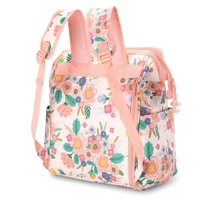 Swig Life Packi Backpack Cooler, Insulated Cooler, Waterproof Beach Bag, 24 Cans, Lightweight Insulated Coolers - color: Full Bloom