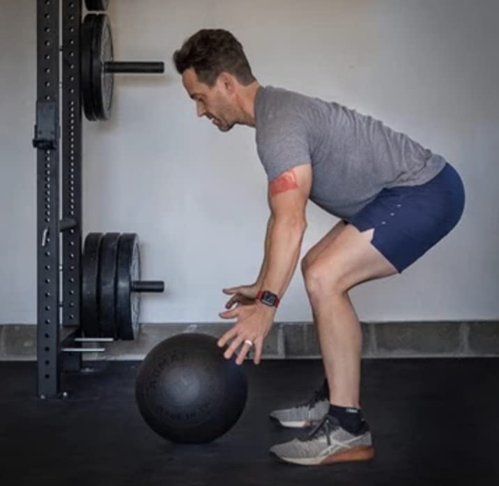 ABMAT Medicine Ball (20) - Indestructible Med Ball for Weighted Wall Balls, slam Balls, HIIT Exercises, Strength Training and Balance Training