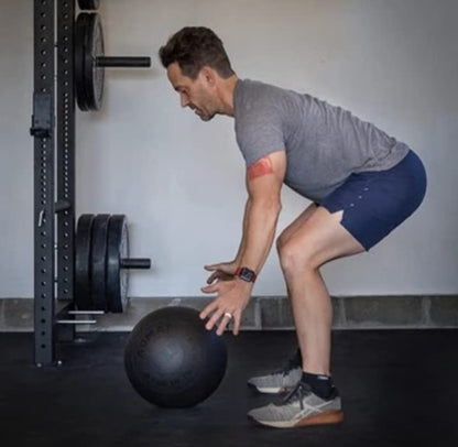 ABMAT Medicine Ball (20) - Indestructible Med Ball for Weighted Wall Balls, slam Balls, HIIT Exercises, Strength Training and Balance Training