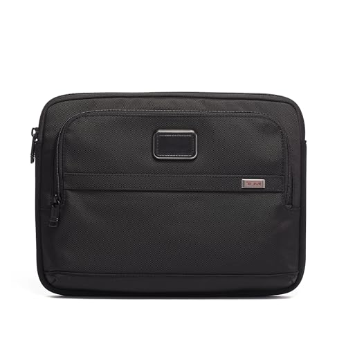 TUMI - Alpha Laptop Cover - Protective Computer Case for Business & Travel - Durable Computer Sleeve -Medium, Fits Up to 13" Laptop, Black