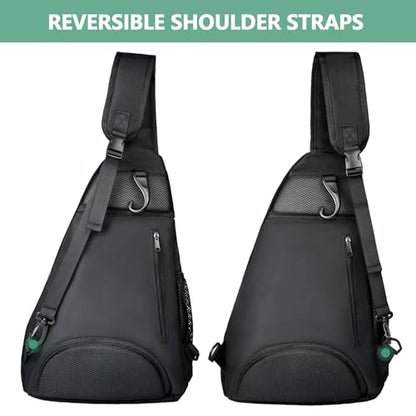 SSZYace Tennis Bag for Men Women Tennis Racket Bags Tennis Backpack for Women Men Waterproof Crossbody Sling Pickleball Bags Pickleball Bag for Boys Girls Youth Tennis Racket Bag