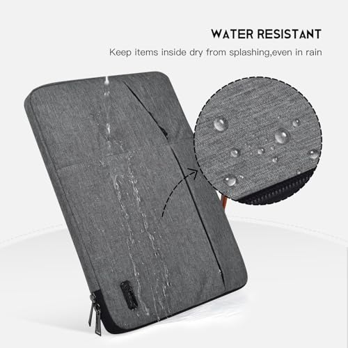 17.3 inch Laptop Sleeve Case for HP 17.3 Laptop, Pavilion 17, Envy 17, PROBOOK 17, Dell Inspiron 17, Lenovo Ideapad 17.3, Acer Aspire 17, ASUS VivoBook 17 Waterpoof Bag, Space Grey - color: Space Grey, size: 17-17.3 Inch