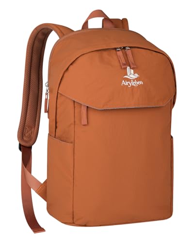 Travel Backpack for Women & Men, Water Resistant 15.6 Inch Laptop Backpack, Lightweight School Bag, Casual Daypack for Commute, College, Travel & Daily Use (Caramel) - color: Caramel