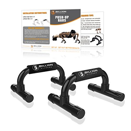 Push up Bars,5BILLION Strength Training Push Up Handle,Portable Calisthenics Bar for Home Gym Workout, Pushup Bar Calisthenics Equipment,Up to 330Lbs