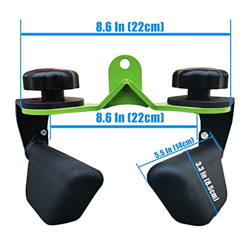 Adjustable Lat Pull down Bar, Cable Machine Attachments for Gym, Home Gym Fitness T-bar Row Pulldown Attachments, Lat Pull Down Machine Wide Grip Neutral Grip Handle - color: SP-01