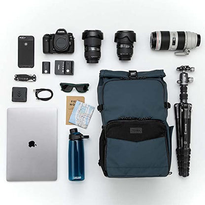 Tenba DNA 16 DSLR Backpack for Mirrorless and DSLR cameras and lenses – Blue (638-579) - color: Blue