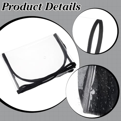 PH PandaHall EVA Handbag Rain Cover, 27.5"x13.6" Handbag Protector Waterproof Rain Slicker Dustproof Bag Raincoat Protective Case Shield for Handbags Shopping Bags Weather Protection Clothing Storage - size: 27.5x13.6 inch