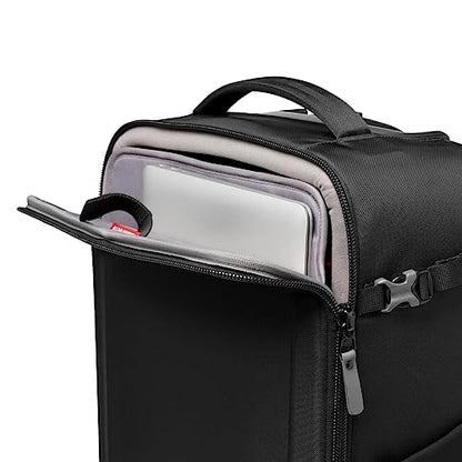 Manfrotto Advanced Trolley M III, for Reflex/Mirrorless Camera with Lenses, Hand Luggage, Reflex Bag with Tripod Attachment, Photography Accessories - style: Lightweight