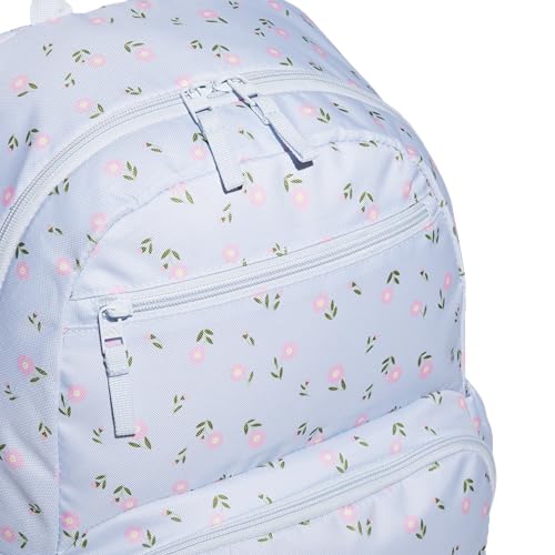 adidas Lineage Backpack for Laptop, School and Travel, 22L, Ditsy Floral Crystal Sky, OSFA - color: Ditsy Floral Crystal Sky