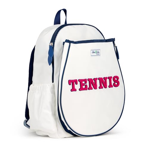 Ame & Lulu Kids Big Love Tennis Backpack - color: Tennis Varsity Patches