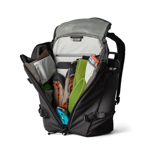 YETI Ranchero Backpack 22L, All-Day Utility Pack, Structured and Durable, Black - color: Black, size: 22L