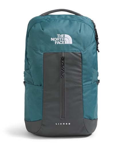 The North Face Lichen Daypack - Everyday Commuter Backpack, Laptop Sleeve, Water Bottle Pockets, Center Front Pouch, Space/Anthracite Grey, One Size - color: Space/Anthracite Grey